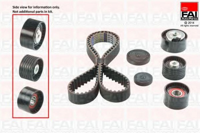 FAI AUTOPARTS tbk352 -  Комплект ремня ГРМ
